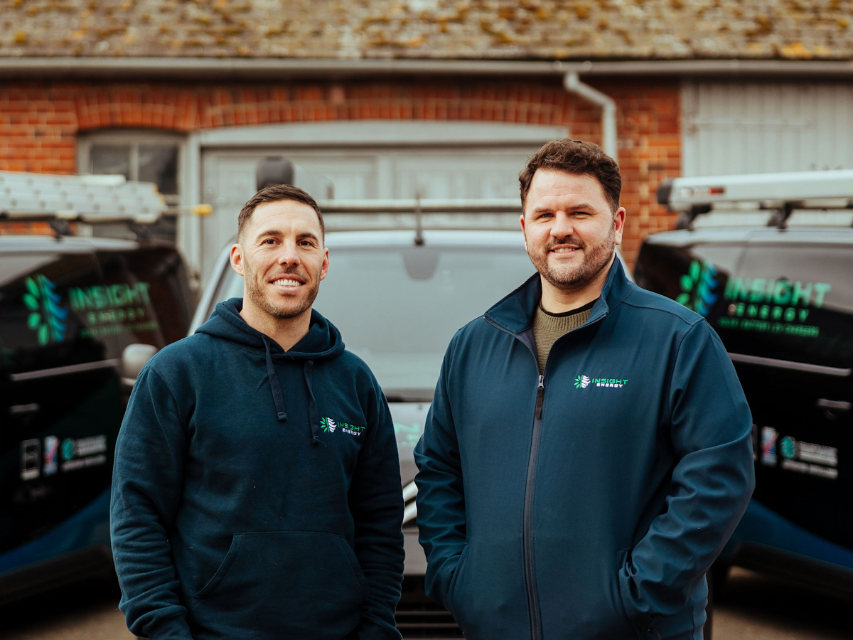 Co-founders Gary and Kristian of Insight Energy